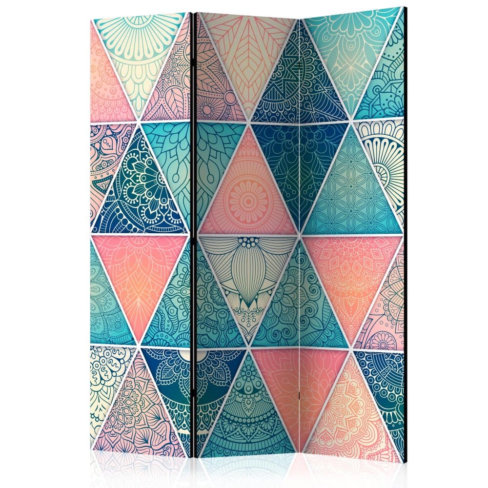 Paraván Oriental Triangles Dekorhome 1