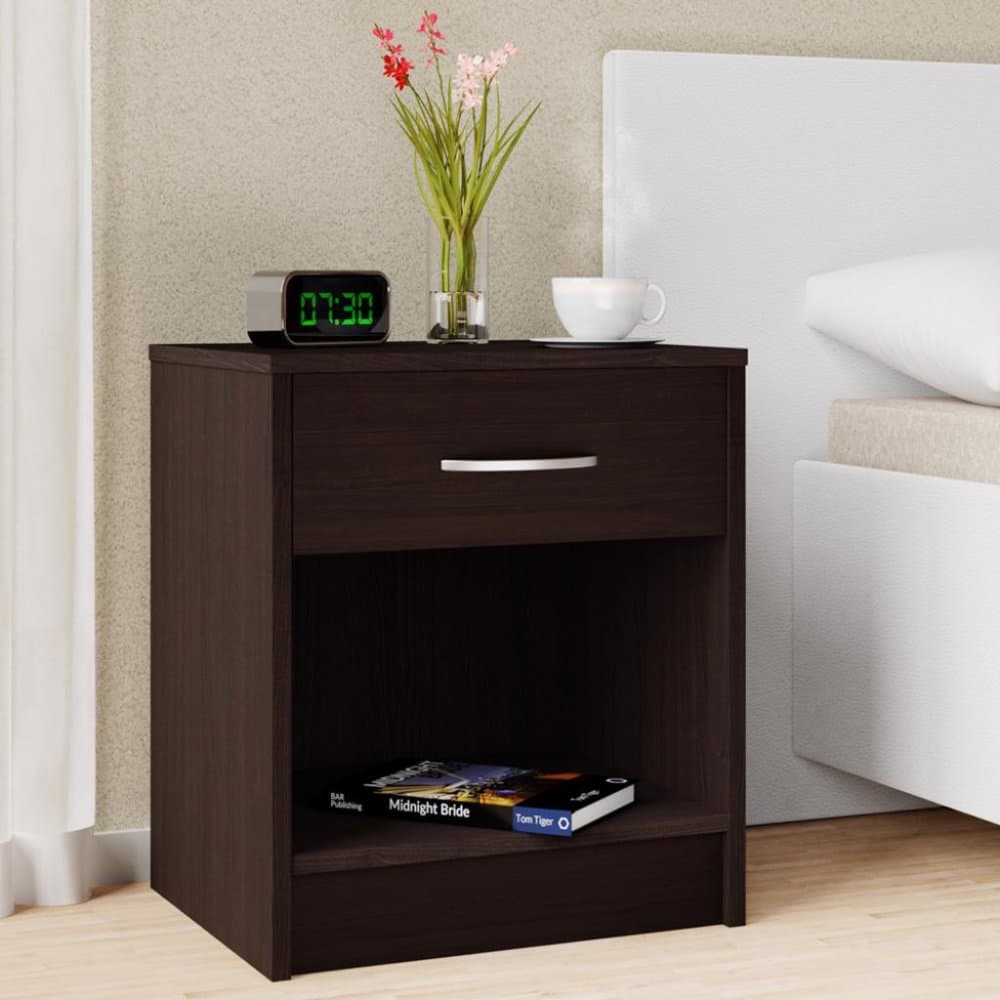 Nočný stolík 1 ks S0258 wenge Dekorhome 1
