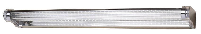 Nástenná lampa do kúpeľne chróm 58cm LED 9W studená Moderno