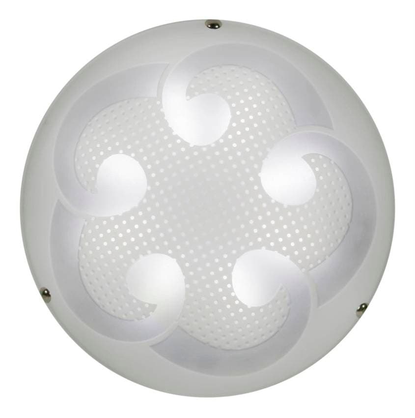 Chrómová stropná LED lampa 6500K Monti 1