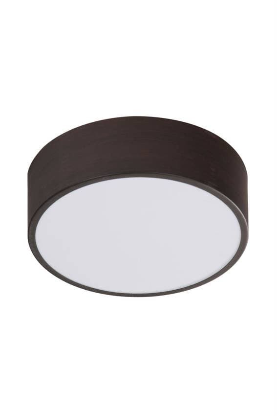 Čiernobiele okrúhle stropné svietidlo 22W G10Q Ringo 1