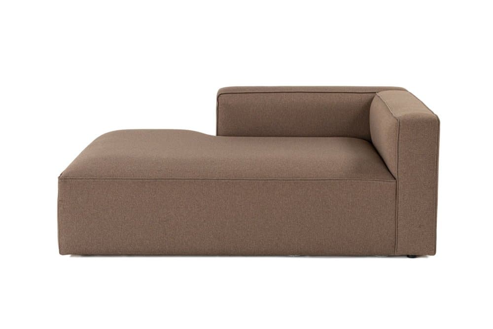 Kreslo / Jednomiestna pohovka Mora XL Chl Left - Brown 1