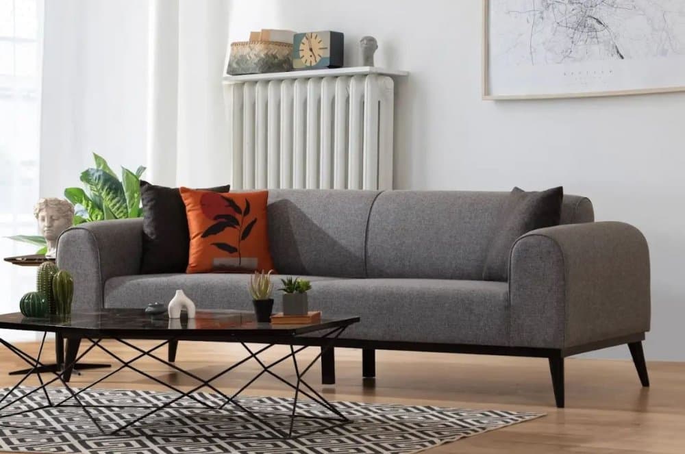 Trojmiestna rozkladacia pohovka Kapri 3 Seater - Light Grey