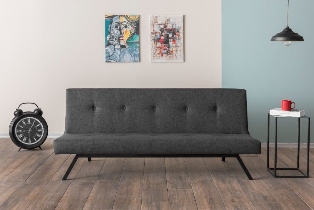 Trojmiestna rozkladacia pohovka Zola - Dark Grey 1