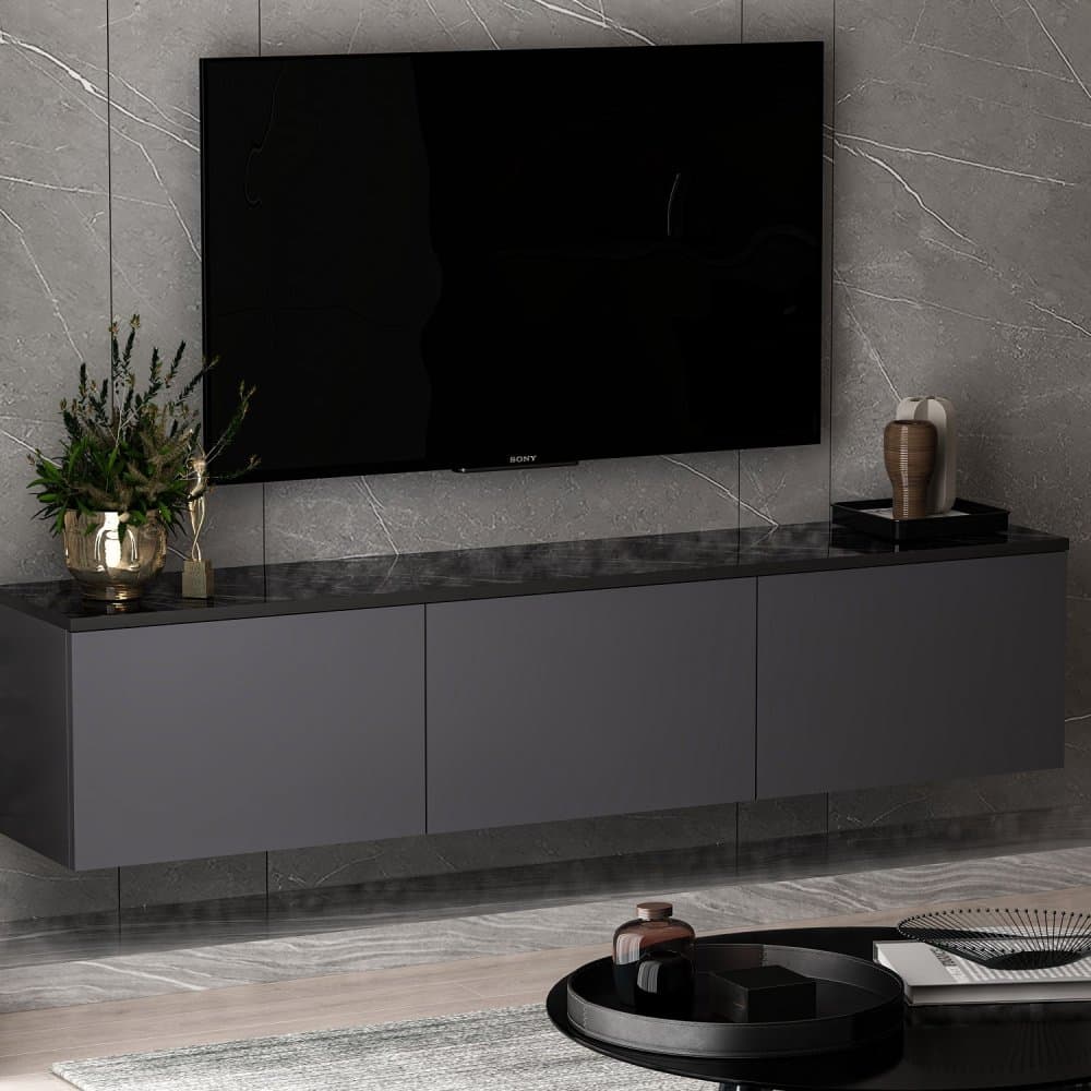 TV stolík Neon - Anthracite 1
