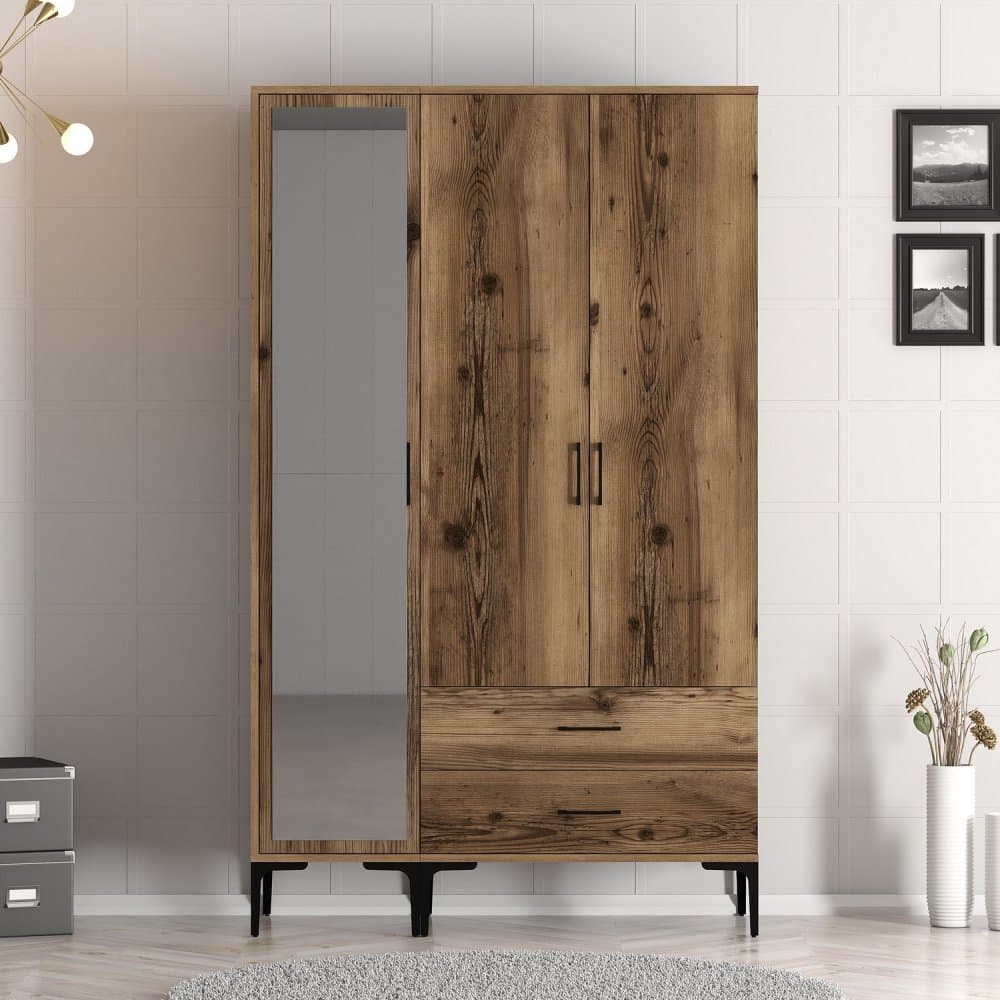Šatníková skriňa Kumsal RT - Walnut 1