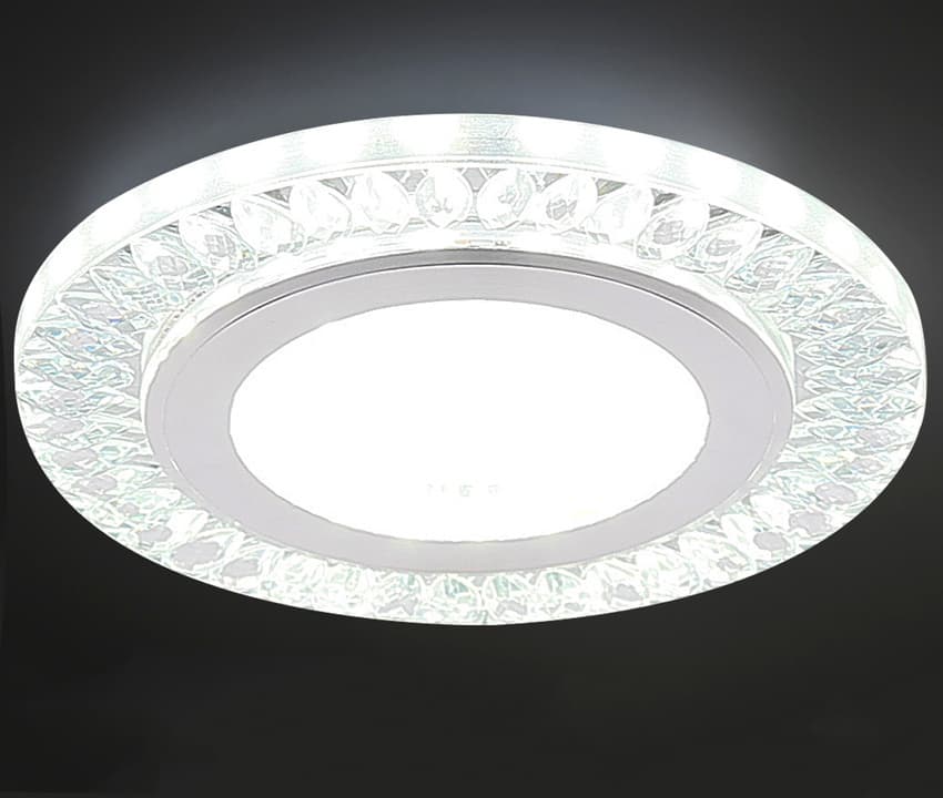 Strieborné LED stropné svietidlo 6500K SSP-29 1