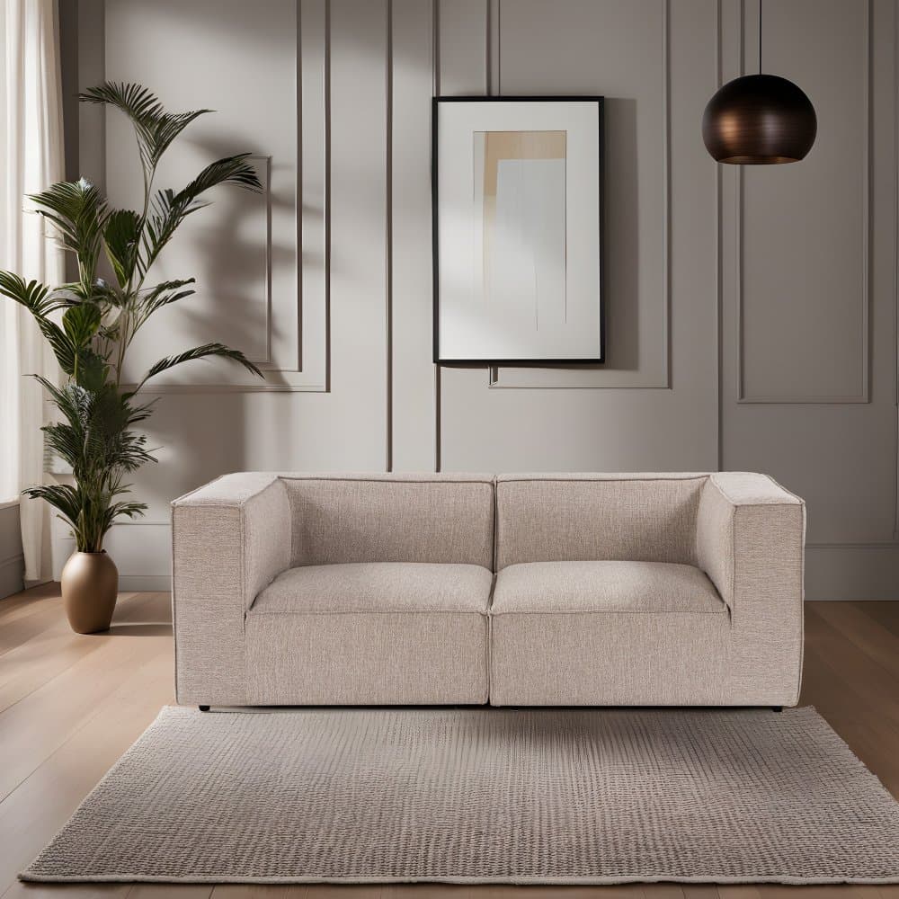 Dvojmiestna pohovka Sora 2 - Sand Beige