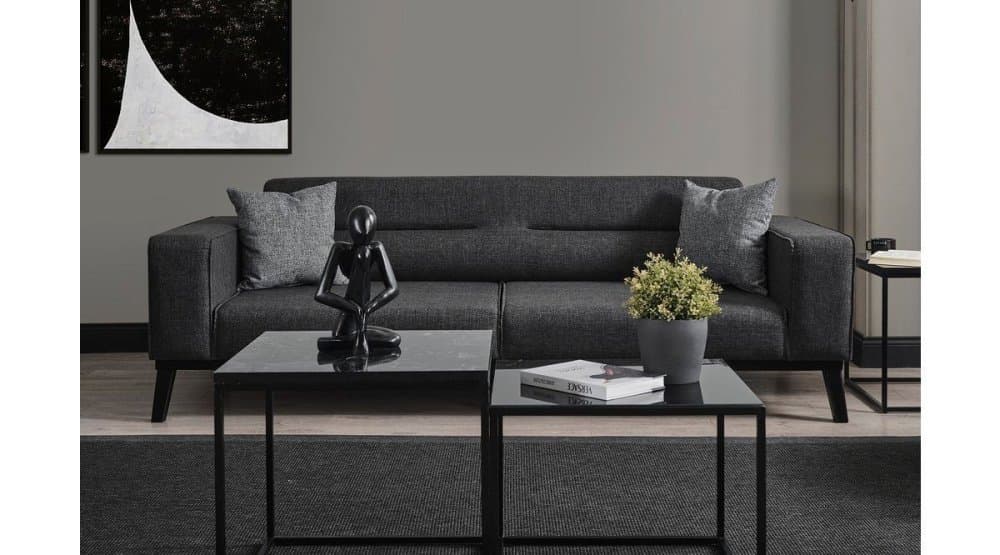 Trojmiestna rozkladacia pohovka Bali 3 Seater - Anthracite