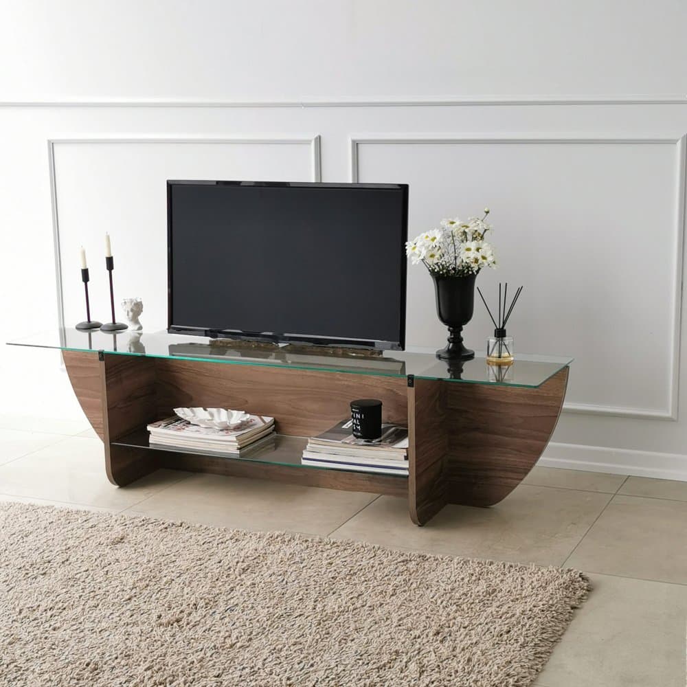 TV stolík Lily TV - Walnut 1