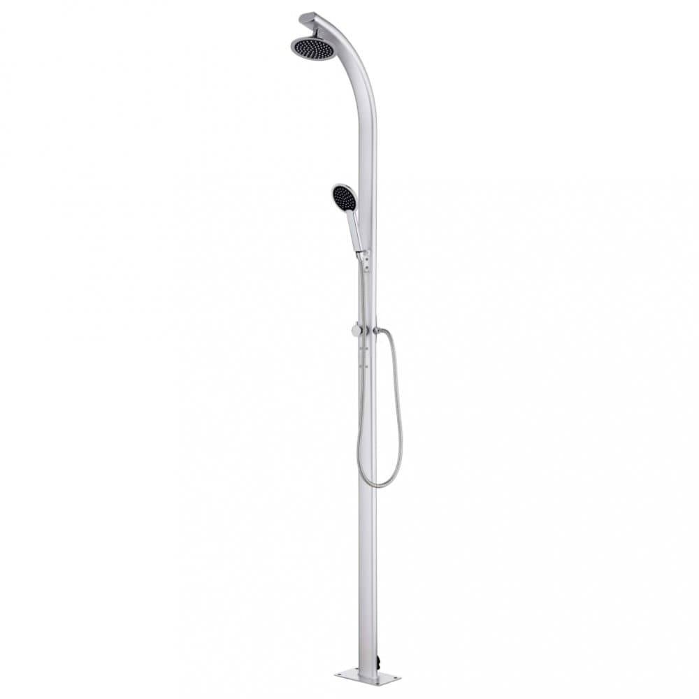 Záhradná sprcha 215 cm strieborná Dekorhome 1