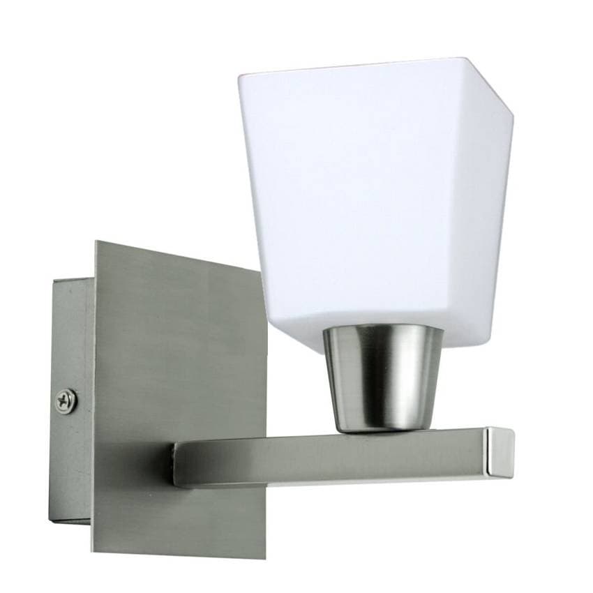 Nástenná lampa Maxim E14 matný nikel 1