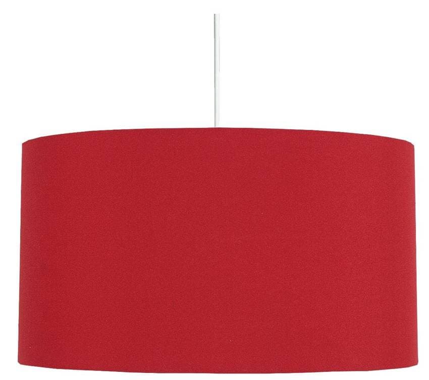 Závesná stropná lampa Onda e27 červená