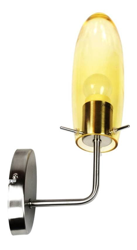 Nástenná lampa Melot 1X60W E27 matný nikel 1