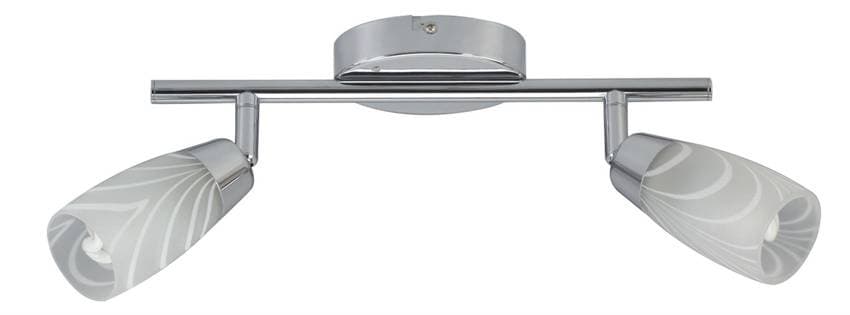 Stropné svietidlo Laufer strip 2X40W G9 chróm 1