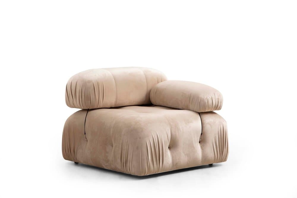 Kreslo / Jednomiestna pohovka Bubble 1R - Cream