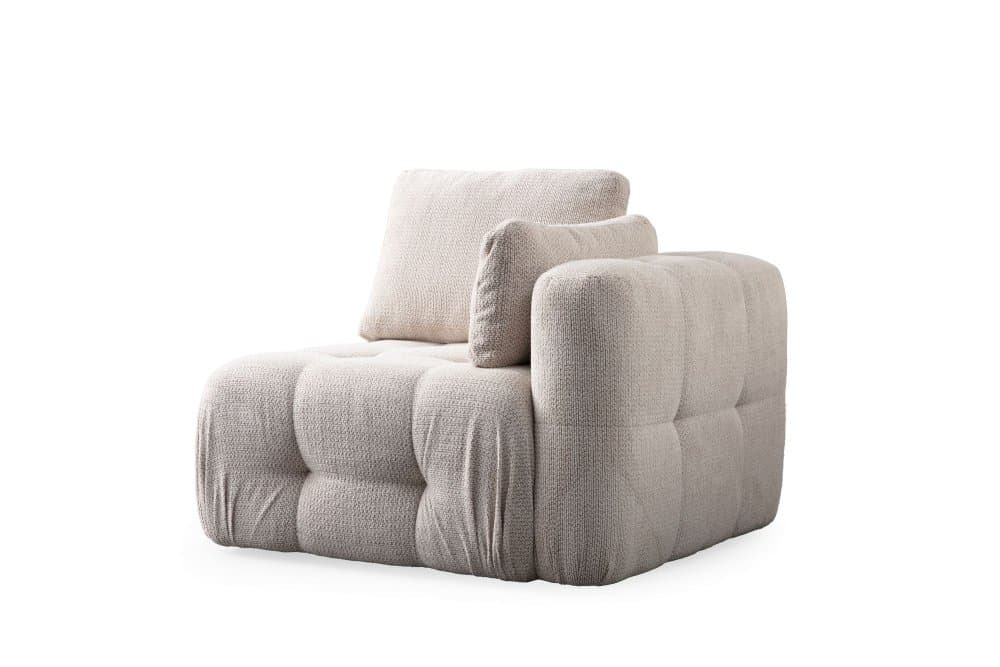 Kreslo / Jednomiestna pohovka Amaris 1R - Beige 1