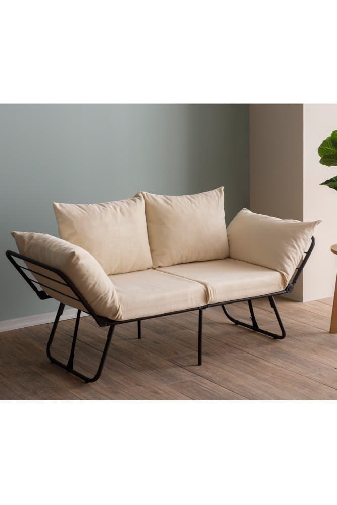 Dvojmiestna rozkladacia pohovka Viper 2-Seater - Light Cream 1