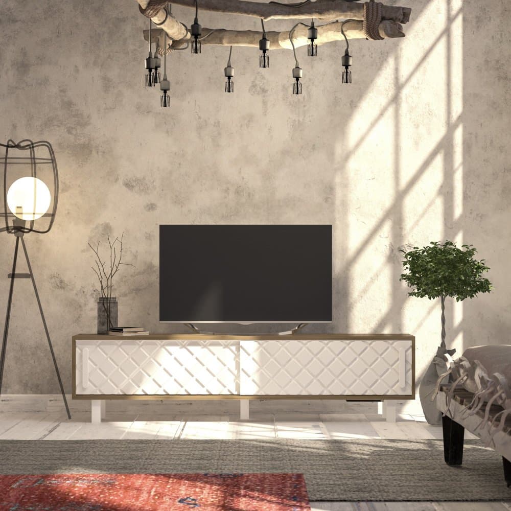 TV stolík Rob - Ud, White 1