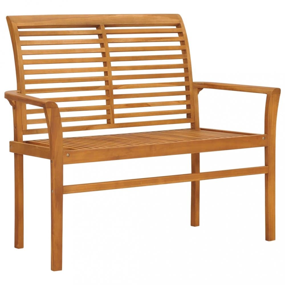 Záhradná lavica 112 cm teak Dekorhome 1