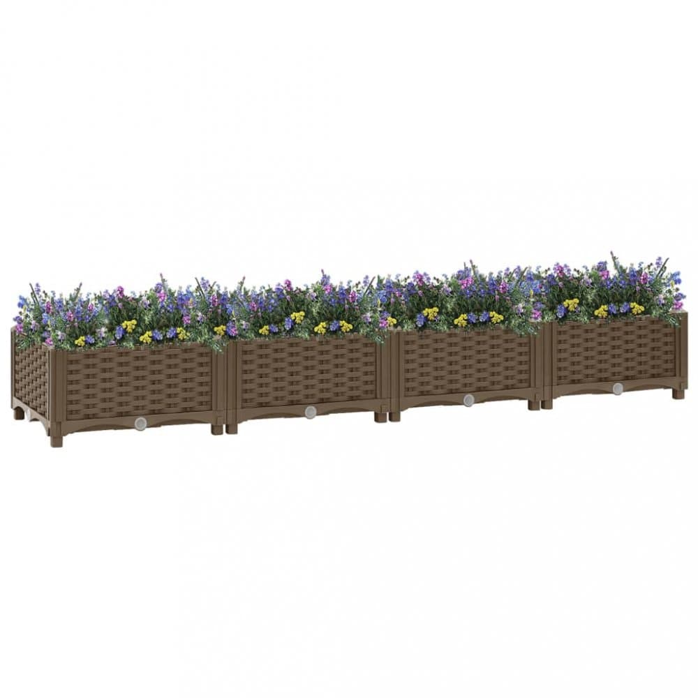 Vyvýšený záhon 160x40x23 cm PP Dekorhome 1