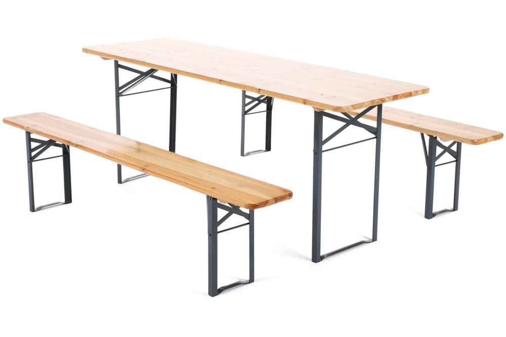 Záhradný pivný set skladací 200 cm 1