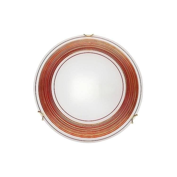 Stropné svietidlo Izis plafond 30 1X60W E27 červené zlato 1
