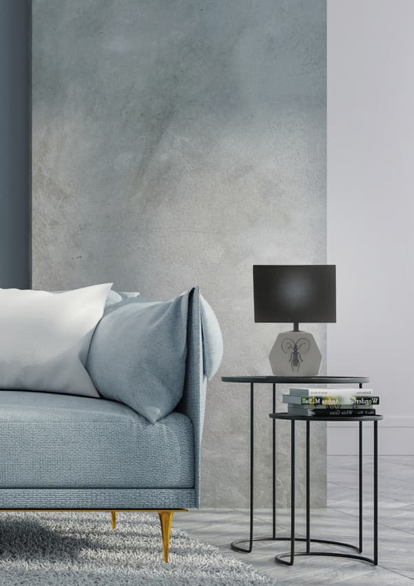 Kancelárska stolová lampa Animi svetlosivá 1