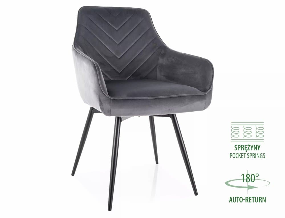 Stolička Servio Velvet 1