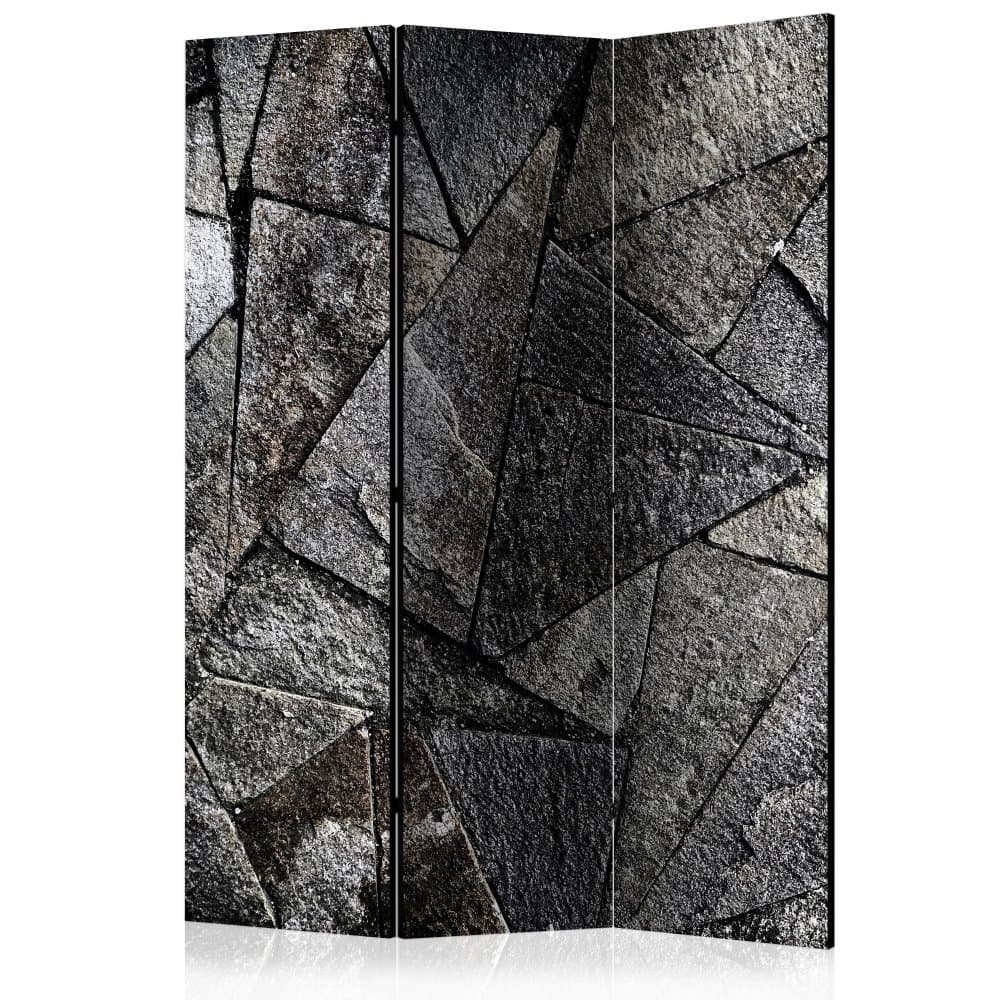 Paraván Pavement Tiles (Grey) Dekorhome 1