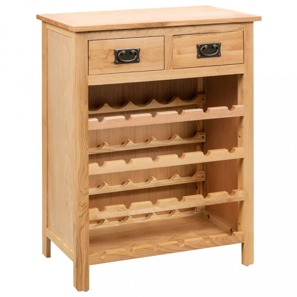 Stojan na víno drevo / MDF Dekorhome 1
