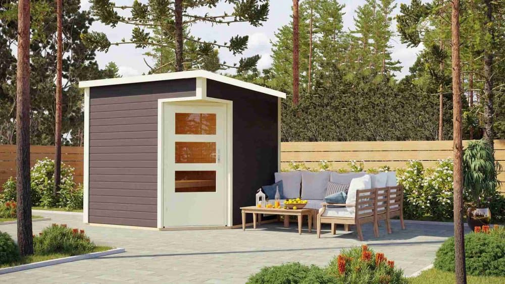 Vonkajšia fínska sauna PELLE Lanitplast 1
