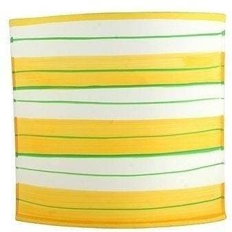 Nástenná lampa 1X40W E14 zelená/žltá MAJA