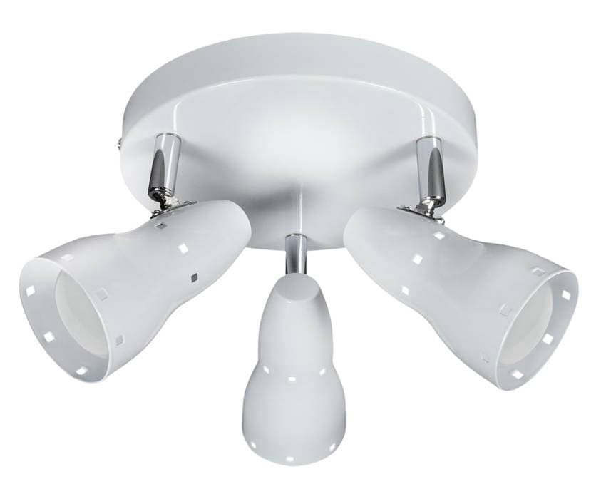 Stropné svietidlo plafond 3x40W E14 biele 1