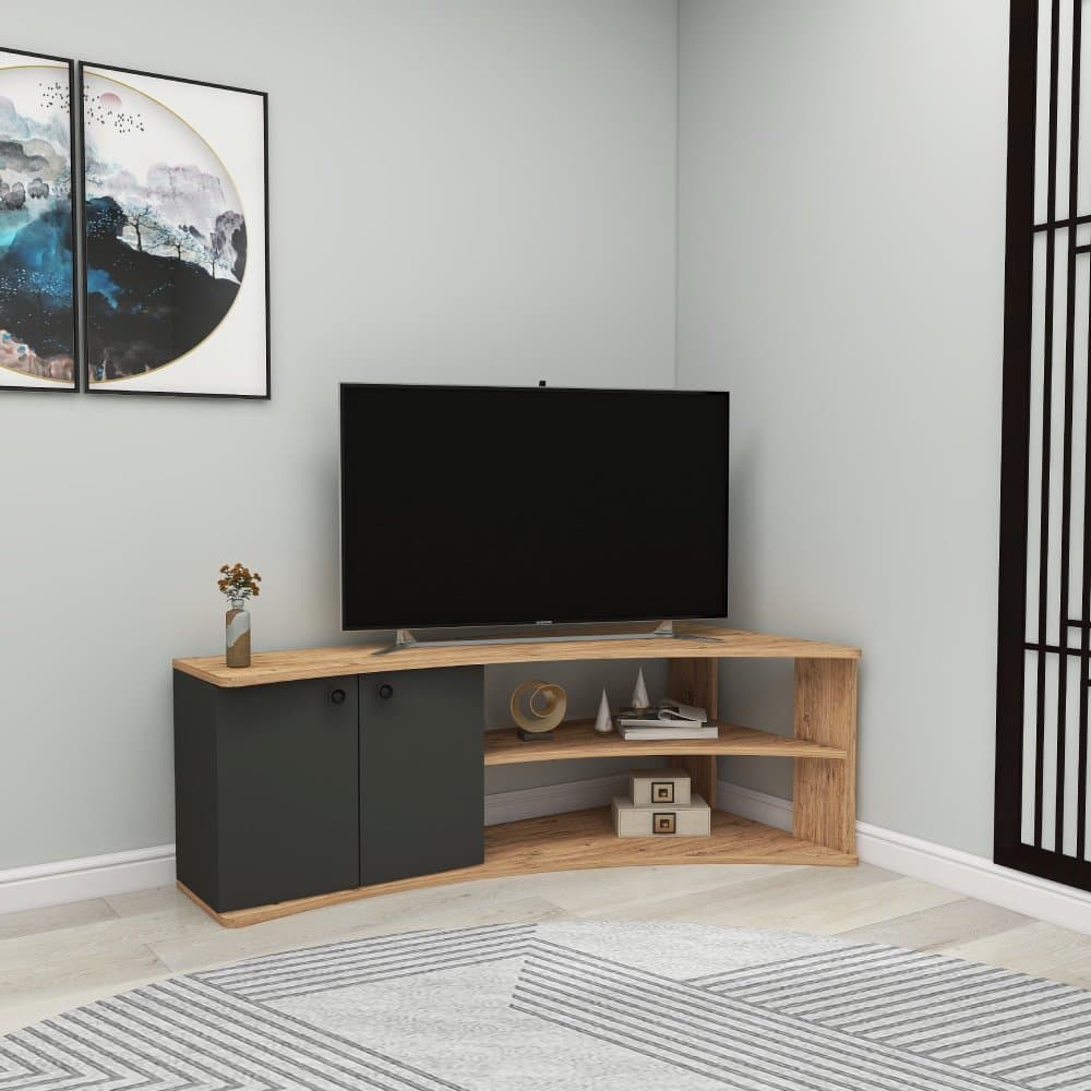 TV stolík Termera - Atlantic Pine, Anthracite 1