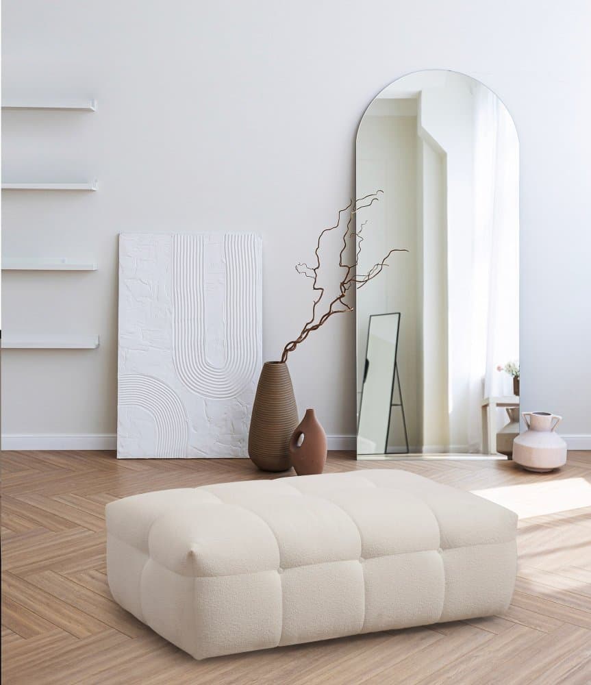 Taburetka Cady Ottoman - Beige
