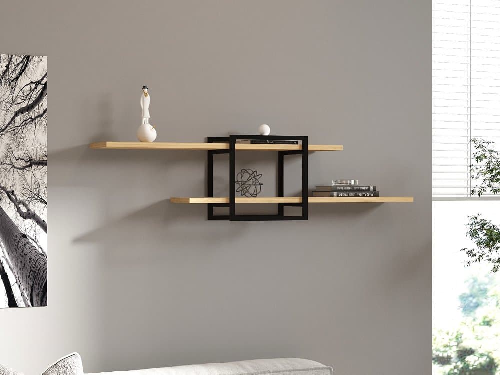 Nástenná polica Mone - Sapphire Oak 1