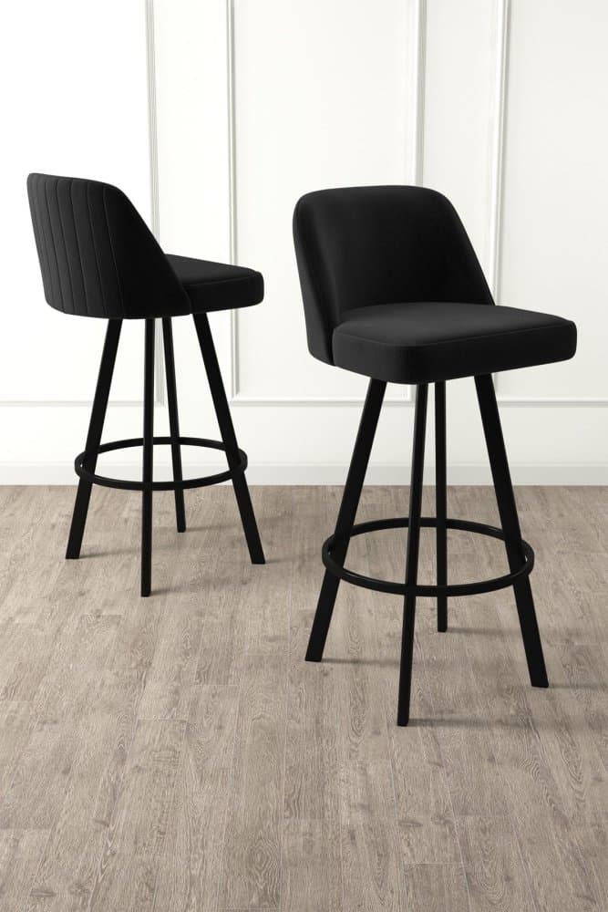 Bar Stool Set (4 Pieces) Atex - Black 1