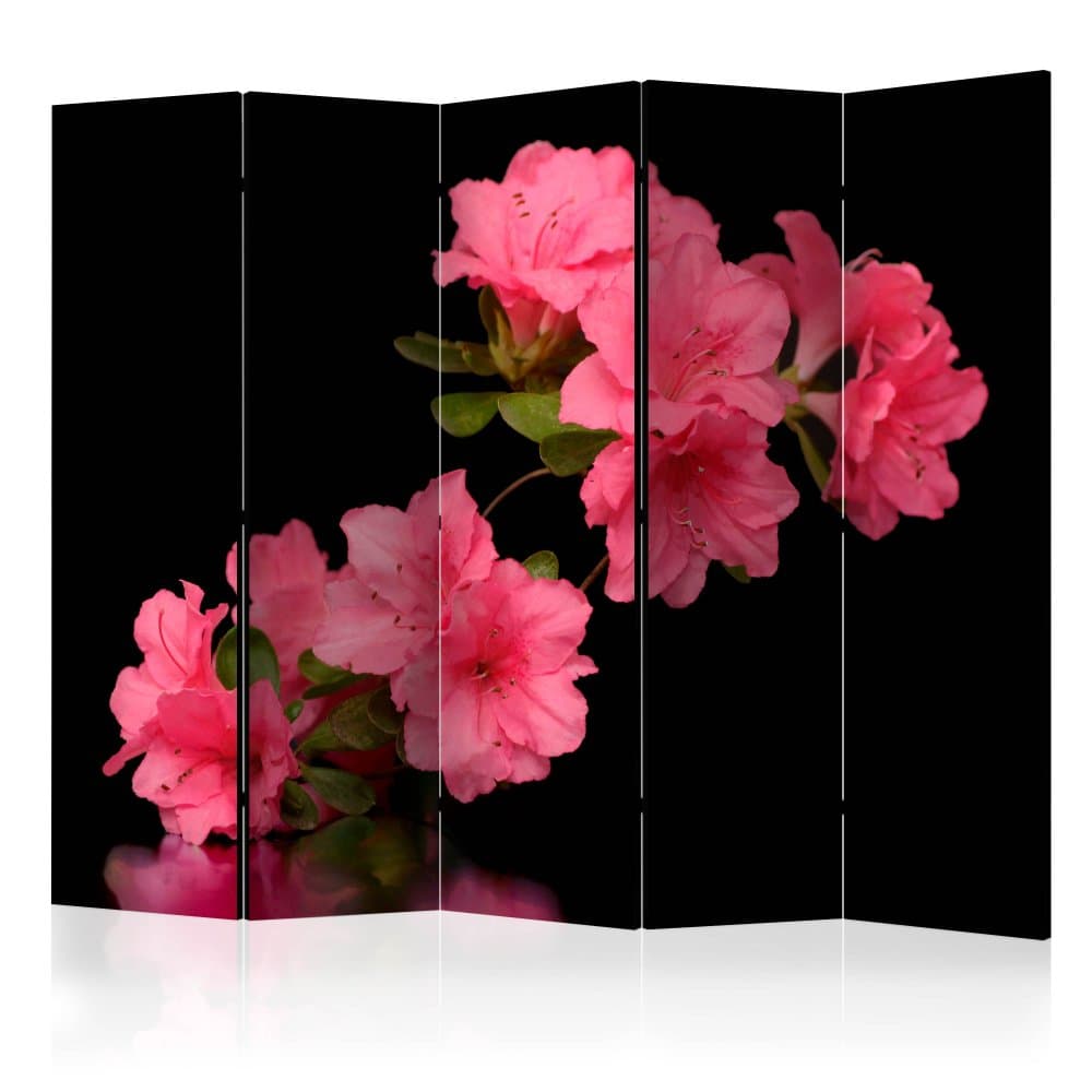 Paraván Azalea in Black Dekorhome 1