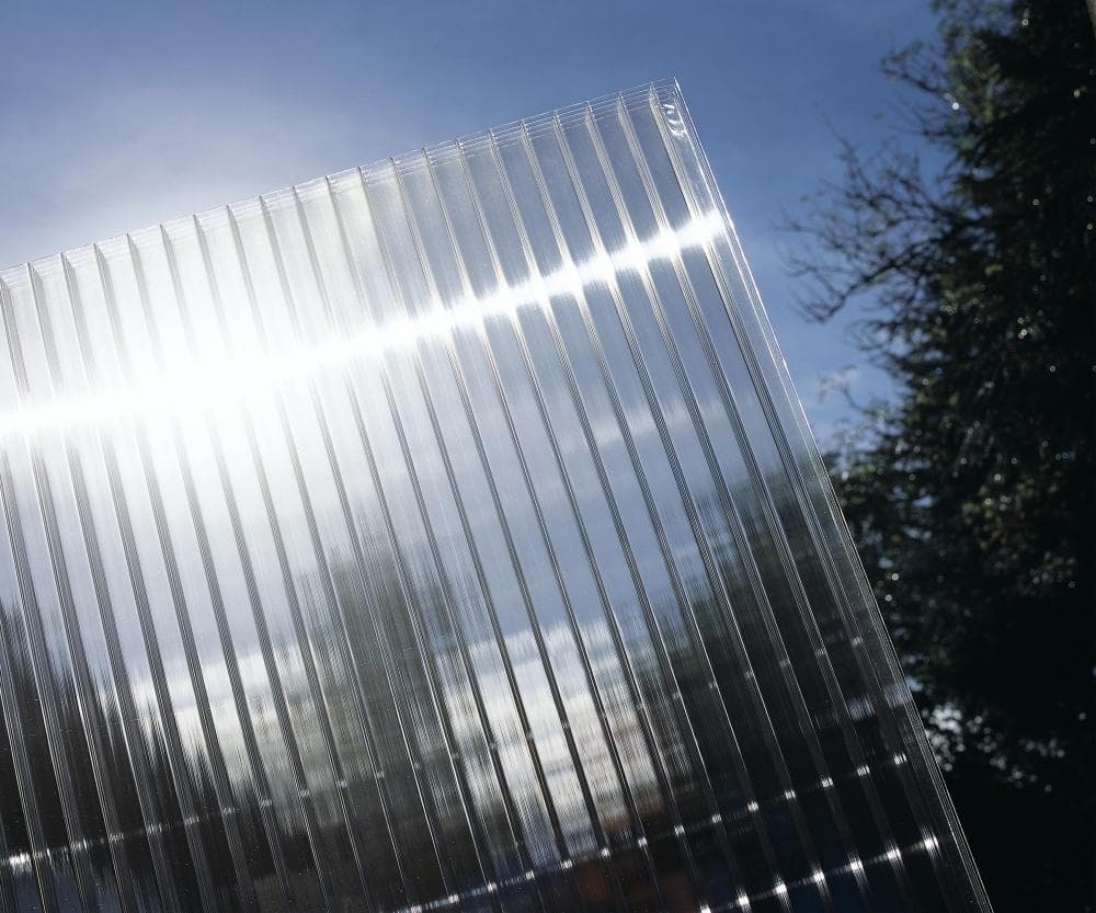 Hliníková pergola 4,95 x 3 m biela / polykarbonát Dekorhome 1