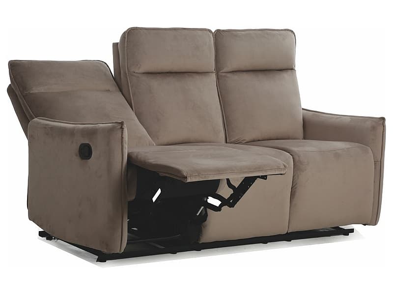 Trojité polohovacie kreslo TRAVIS VELVET 3 Signal