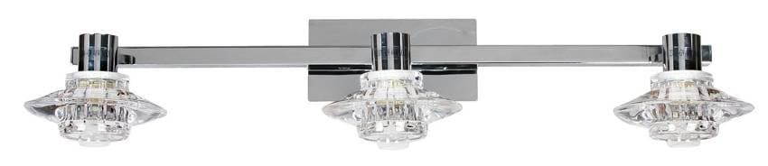 Stropné svietidlo L&H RASTEK STRIP 3x40W G9 CHRÓM