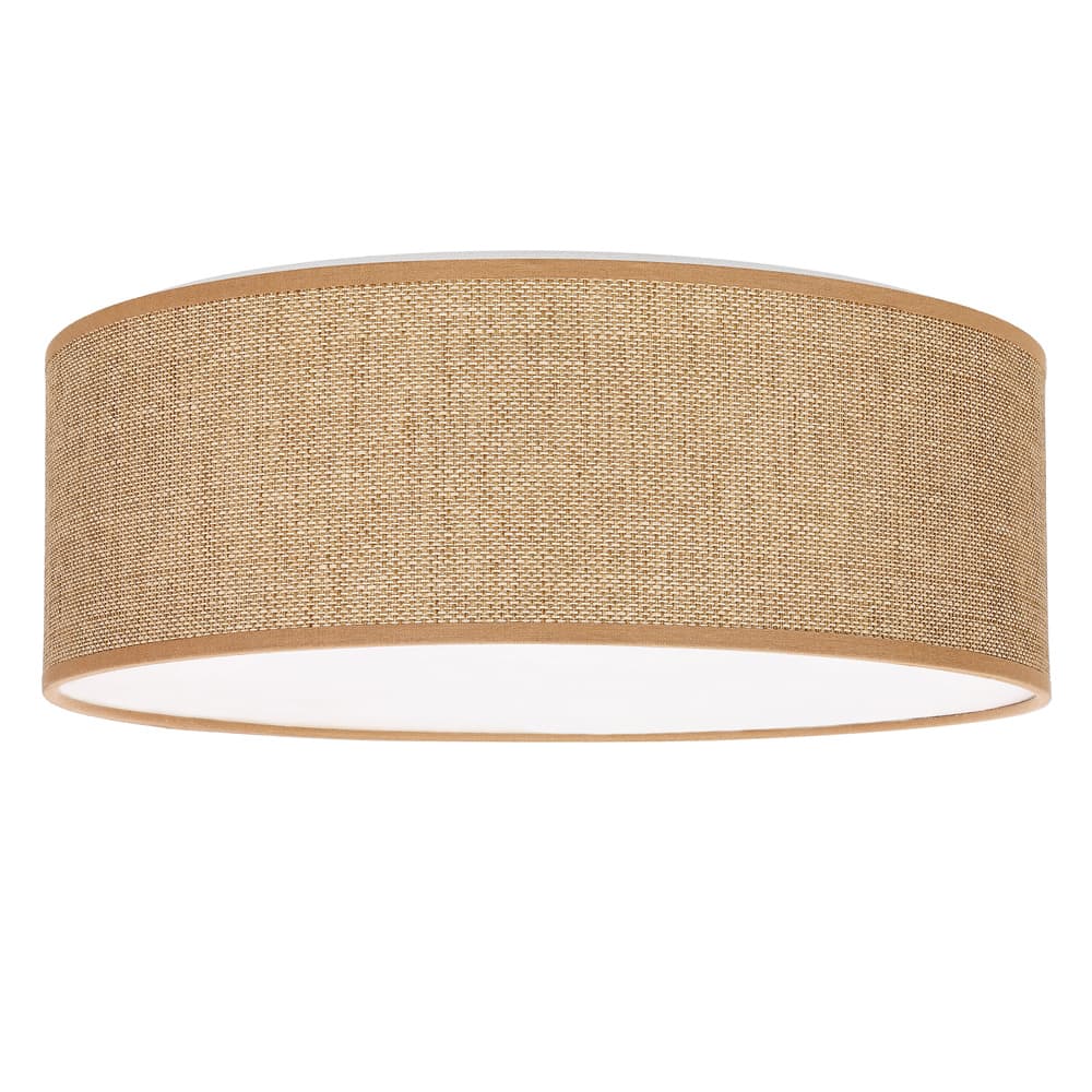 SFONDO 3 stropné svietidlo 38 cm biele 2x40W E27 tienidlo macchiato