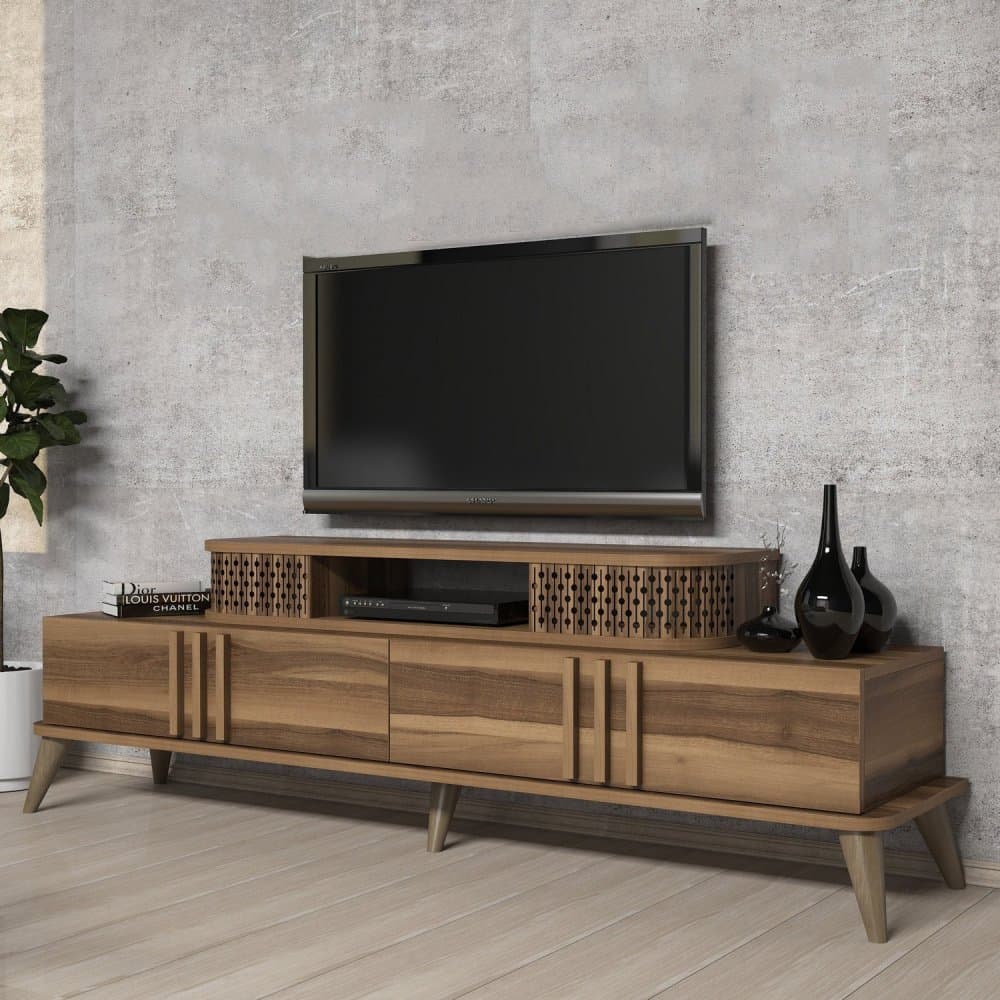 TV stolík Eylul - Walnut