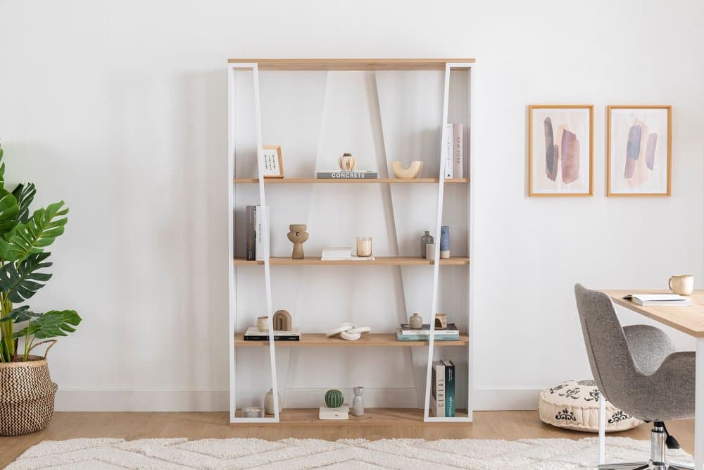 Knižnica Lissa Bookshelf - White 1
