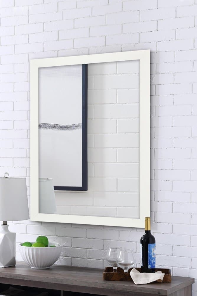 Dekoratívne zrkadlo Framed - White