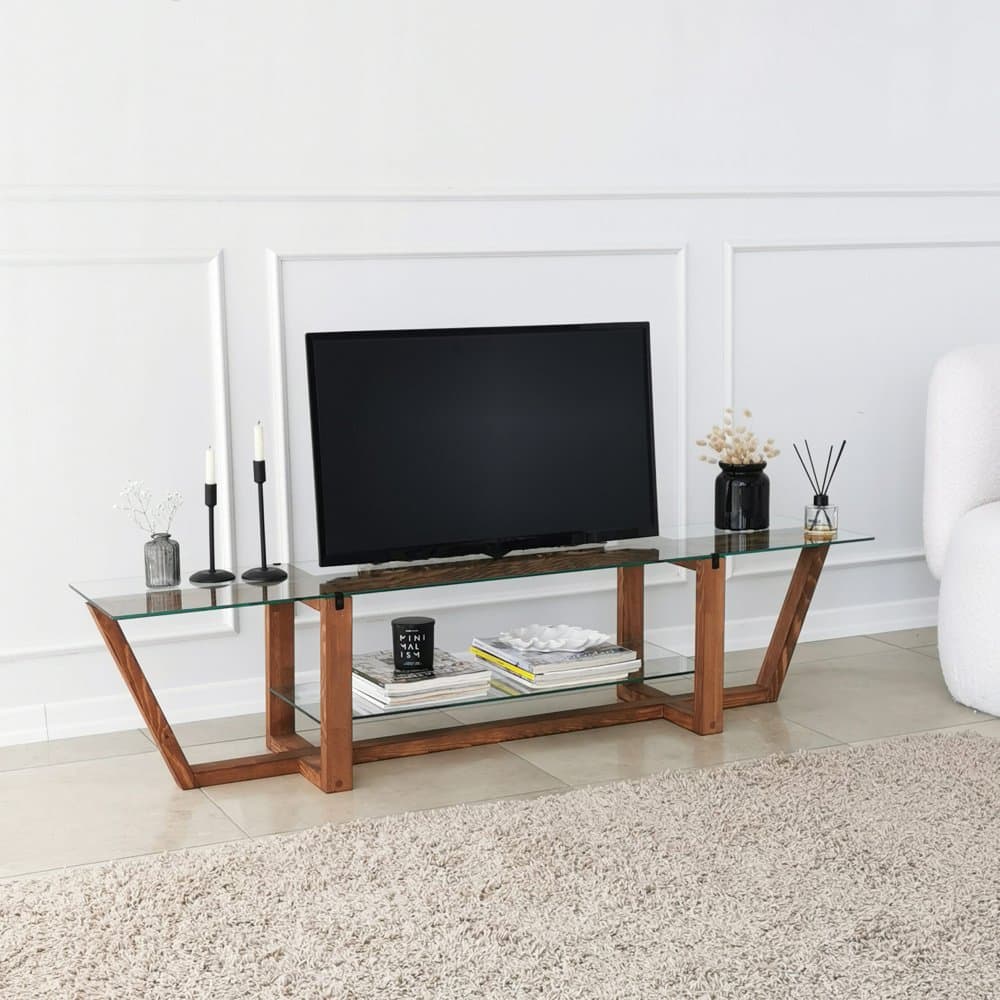 TV stolík Amalfi - Walnut 1