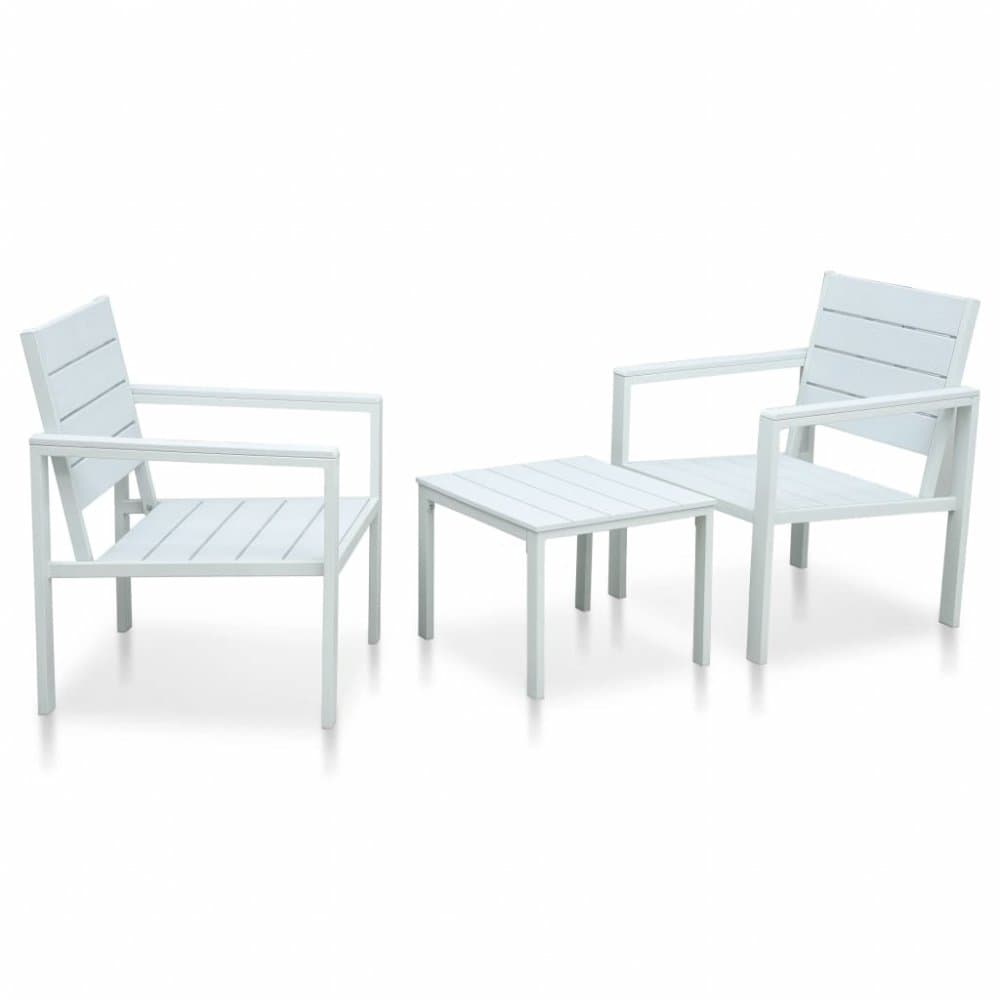 Záhradný bistro set 3 ks plast Dekorhome 1