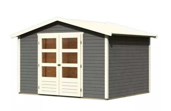 Drevený záhradný domček AMBERG 4 Lanitplast