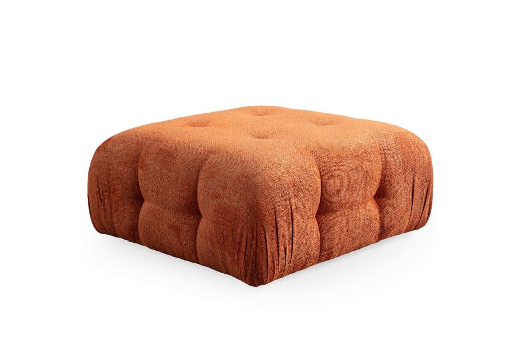 Taburetka Amaris Pouffe - Orange 1